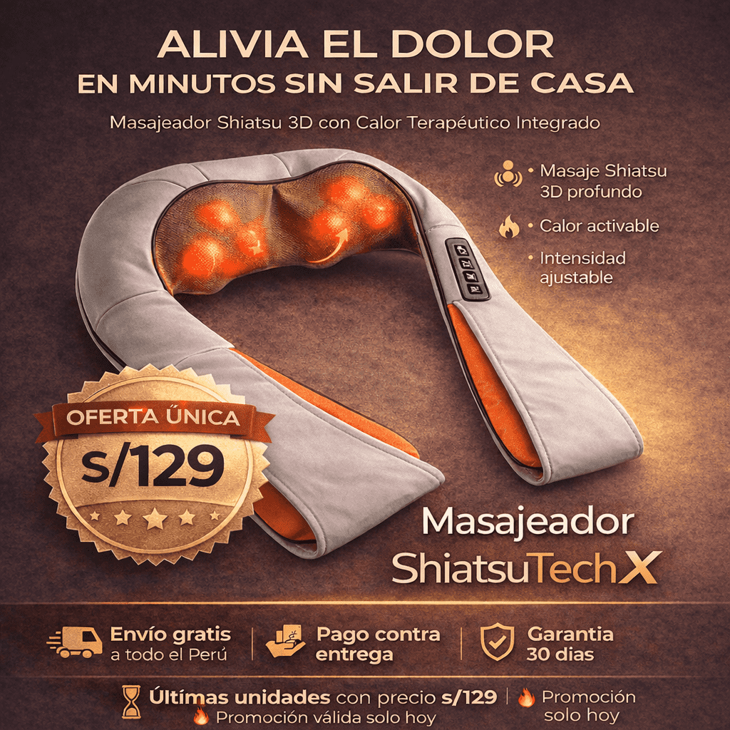 Masajeador ShiatsuTechX
